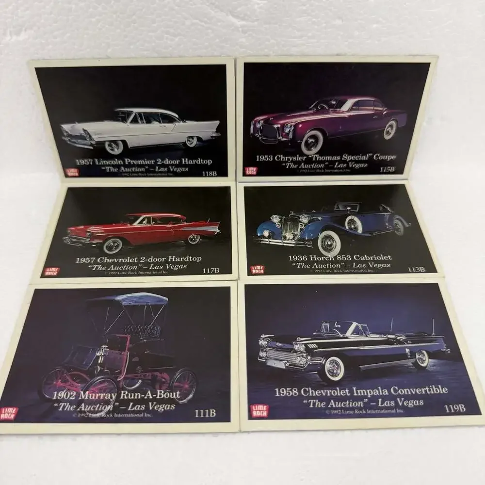 1992 Lime Rock - Dream Machines Car | Vintage CCG Cards Series 1 & 2 - Picture 2 of 2